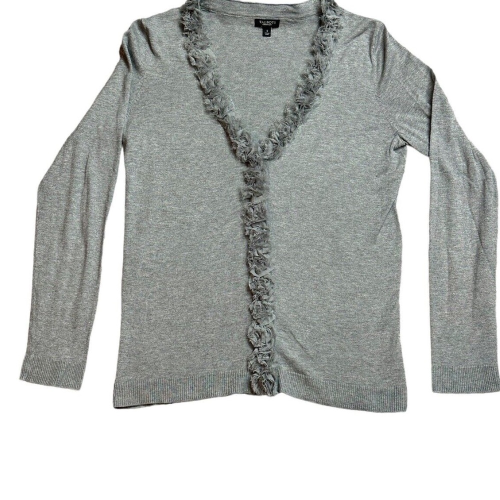 Talbots Cardigan, grey, small